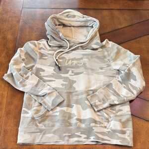 Imperial Motion Camo Hoodie in Gray and Cream